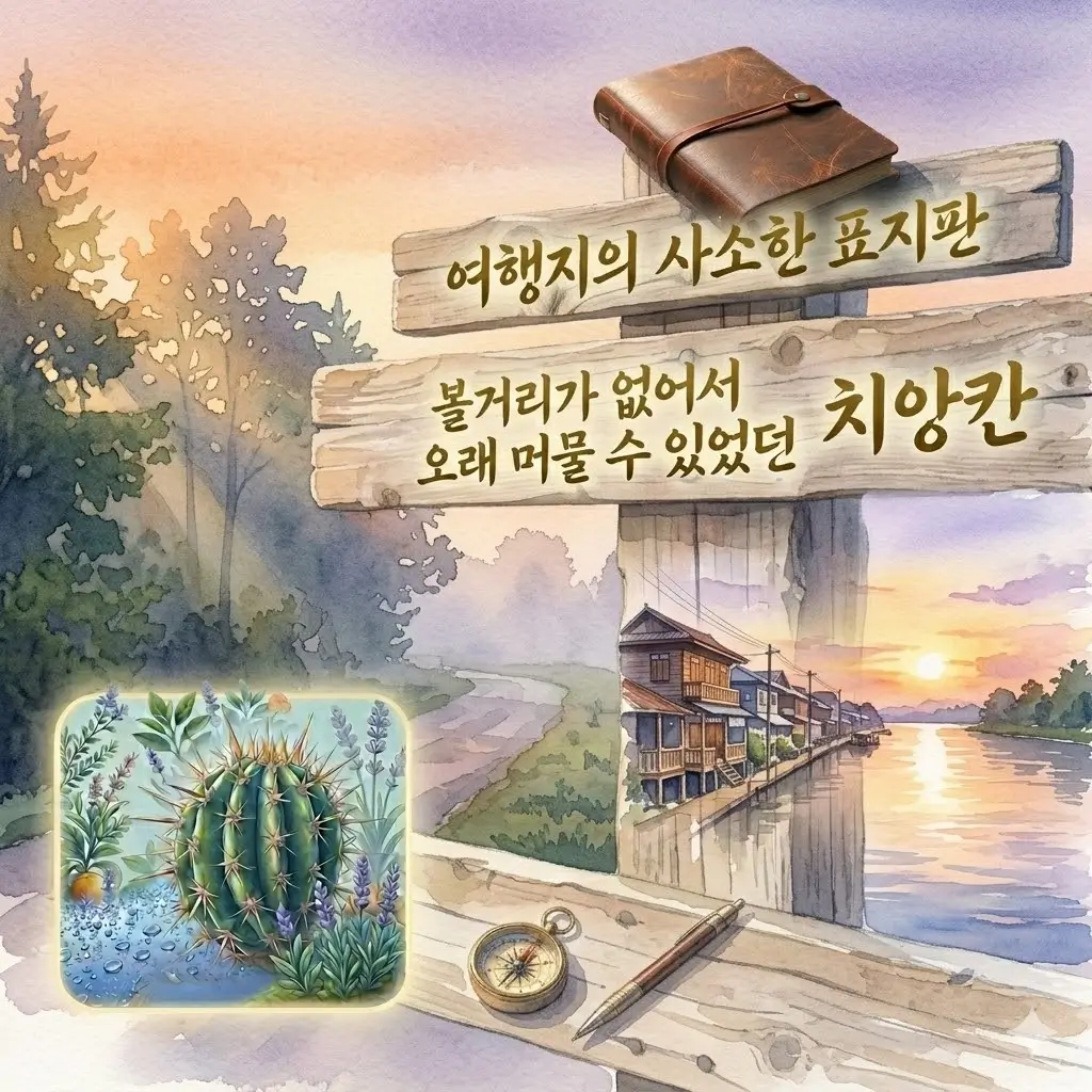 태국 치앙칸 혼자 여행: 볼거리보다 오래 머무는 강변 도시 기준