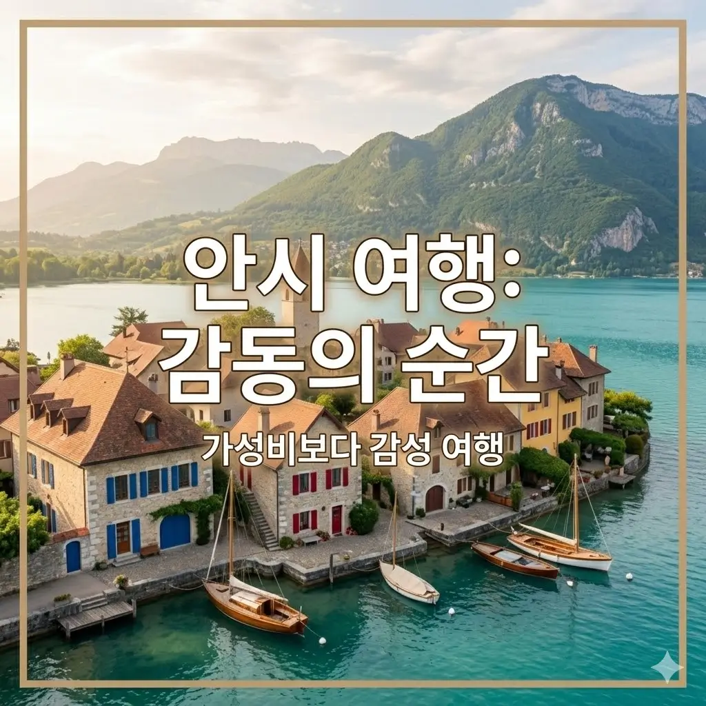 프랑스 안시 근교 마을 혼자 여행: 생활권처럼 머무는 하루 설계